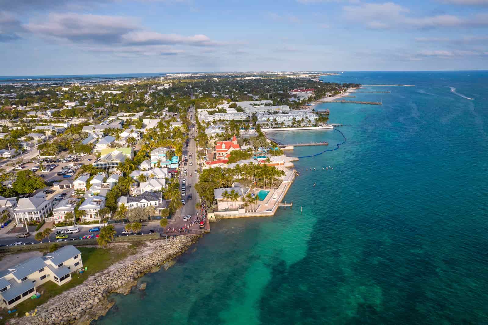 Aerial View of Key West
