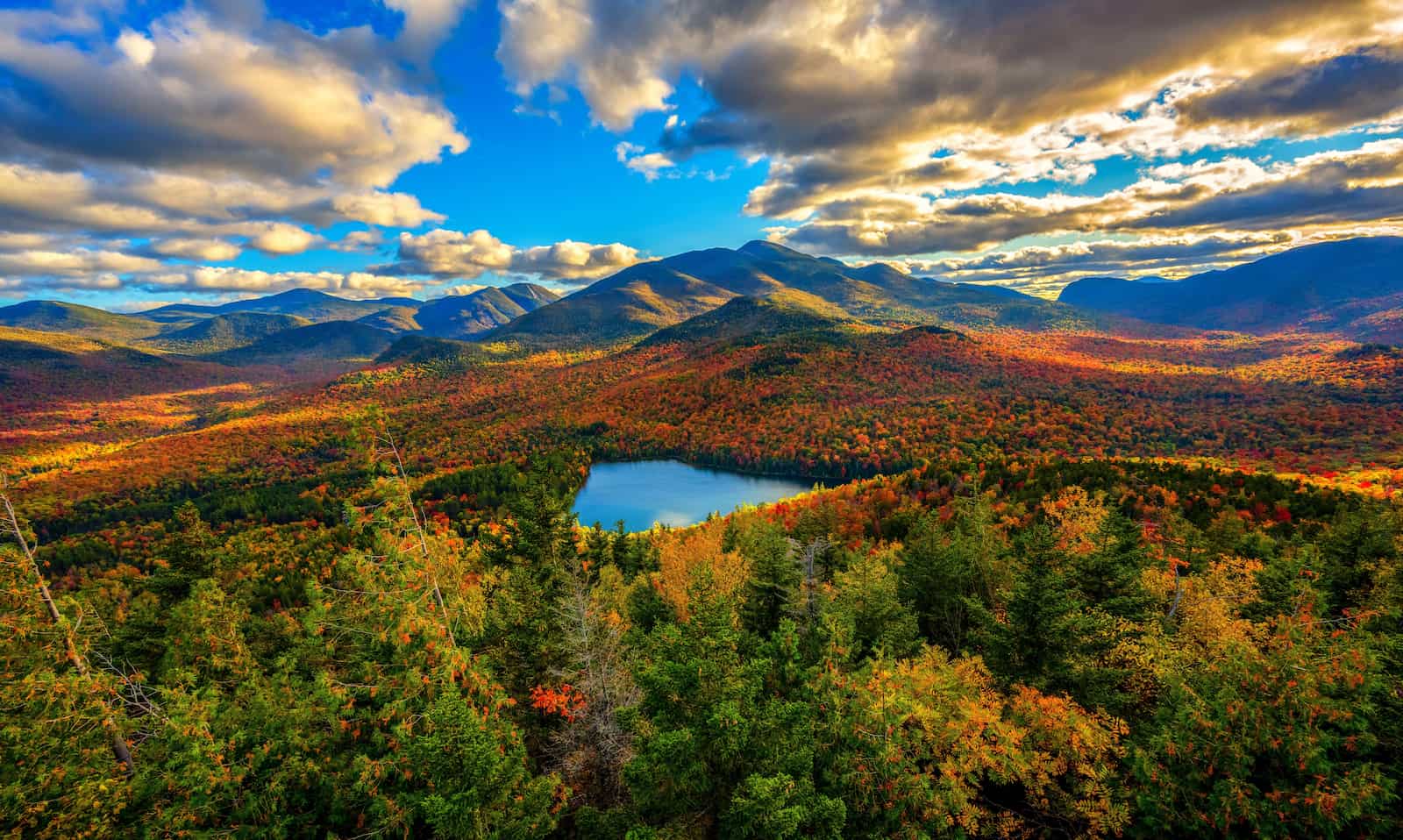 A scenic shot of the Adirondacks