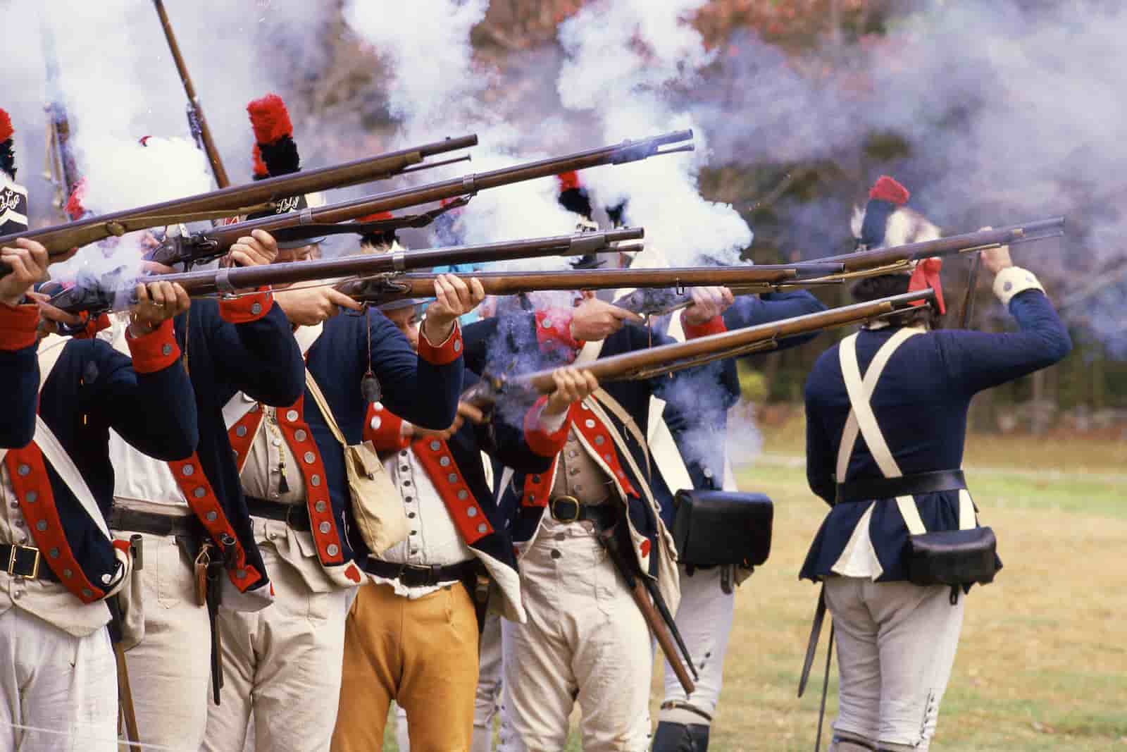 American Revolutionary War re-enactment, NY