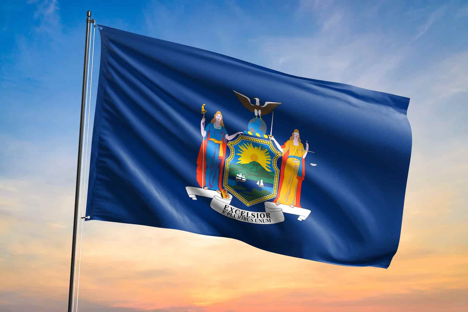 State Flag: Flag of New York