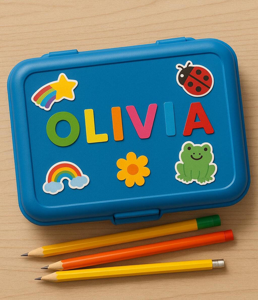 Fun lunch box decoration craft ideas for kids to go back to school. 