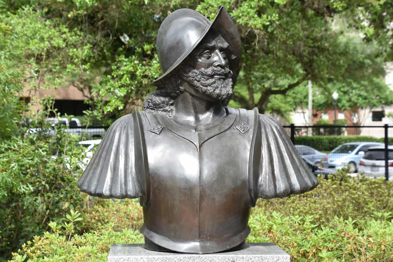 Alvar Nunez Cabeza De Vaca at Hawkins Sculpture