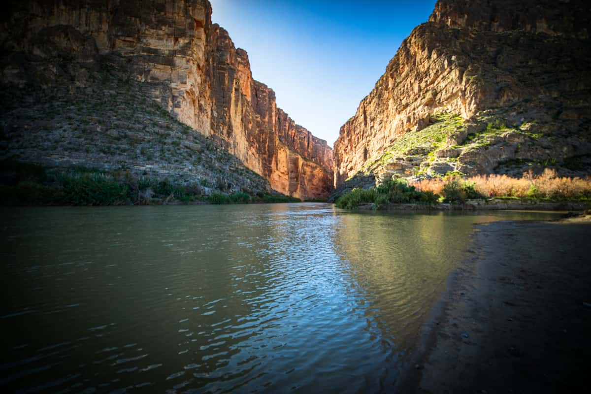 The Rio Grande at Santa Elena Canyon