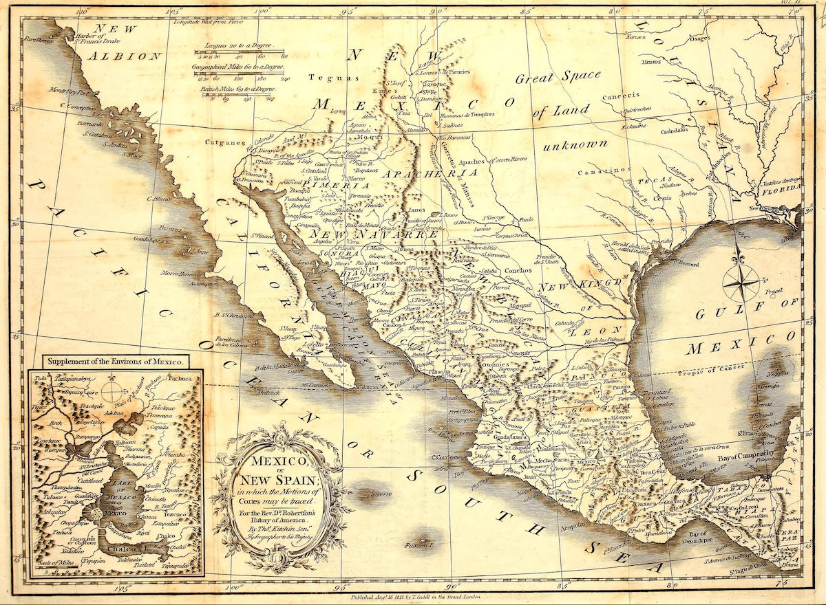 Early Map of the Area