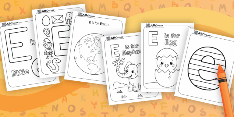 Free Printable Bunny Rabbit Coloring Pages | ABCmouse
