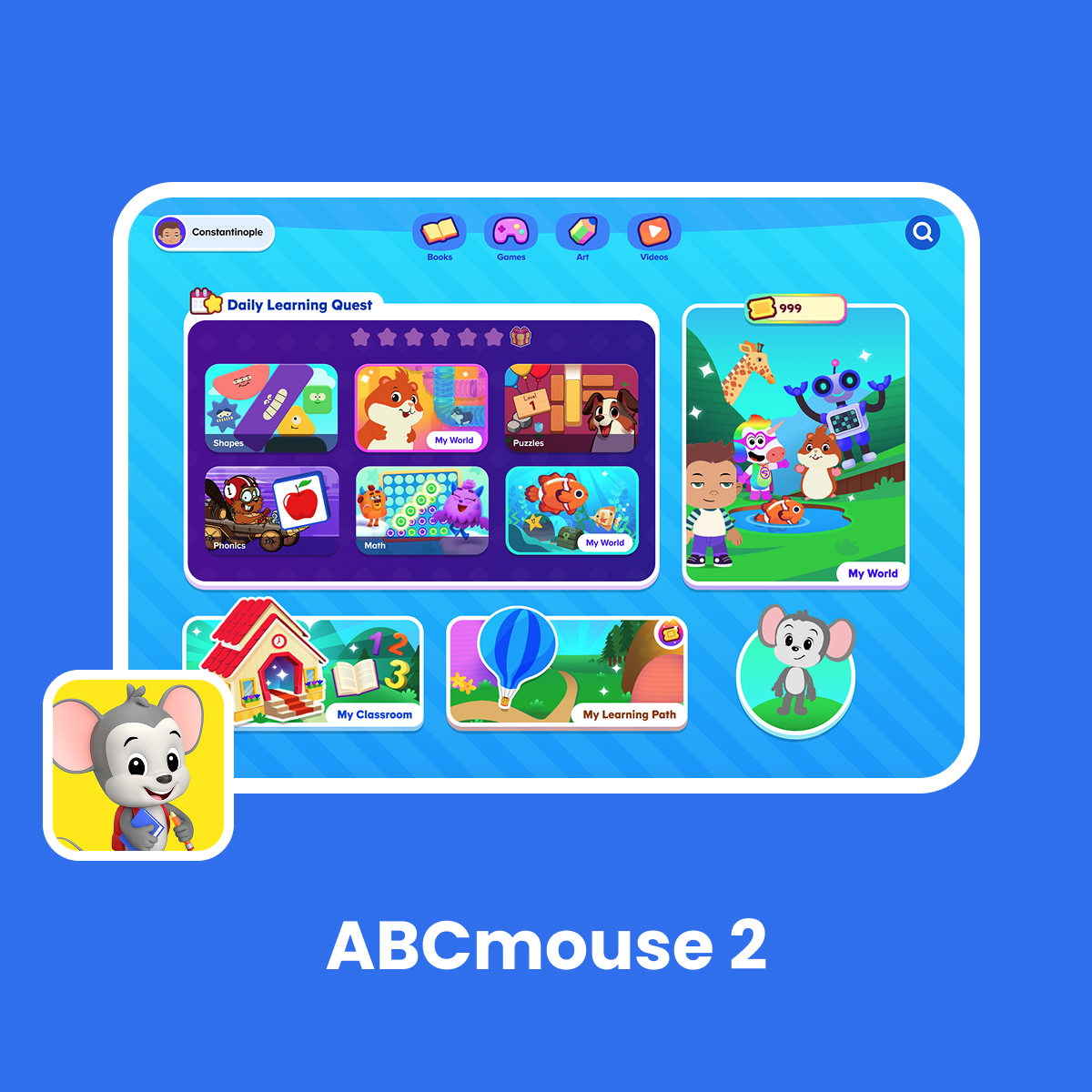ABCmouse 2 screenshot of a tablet or 