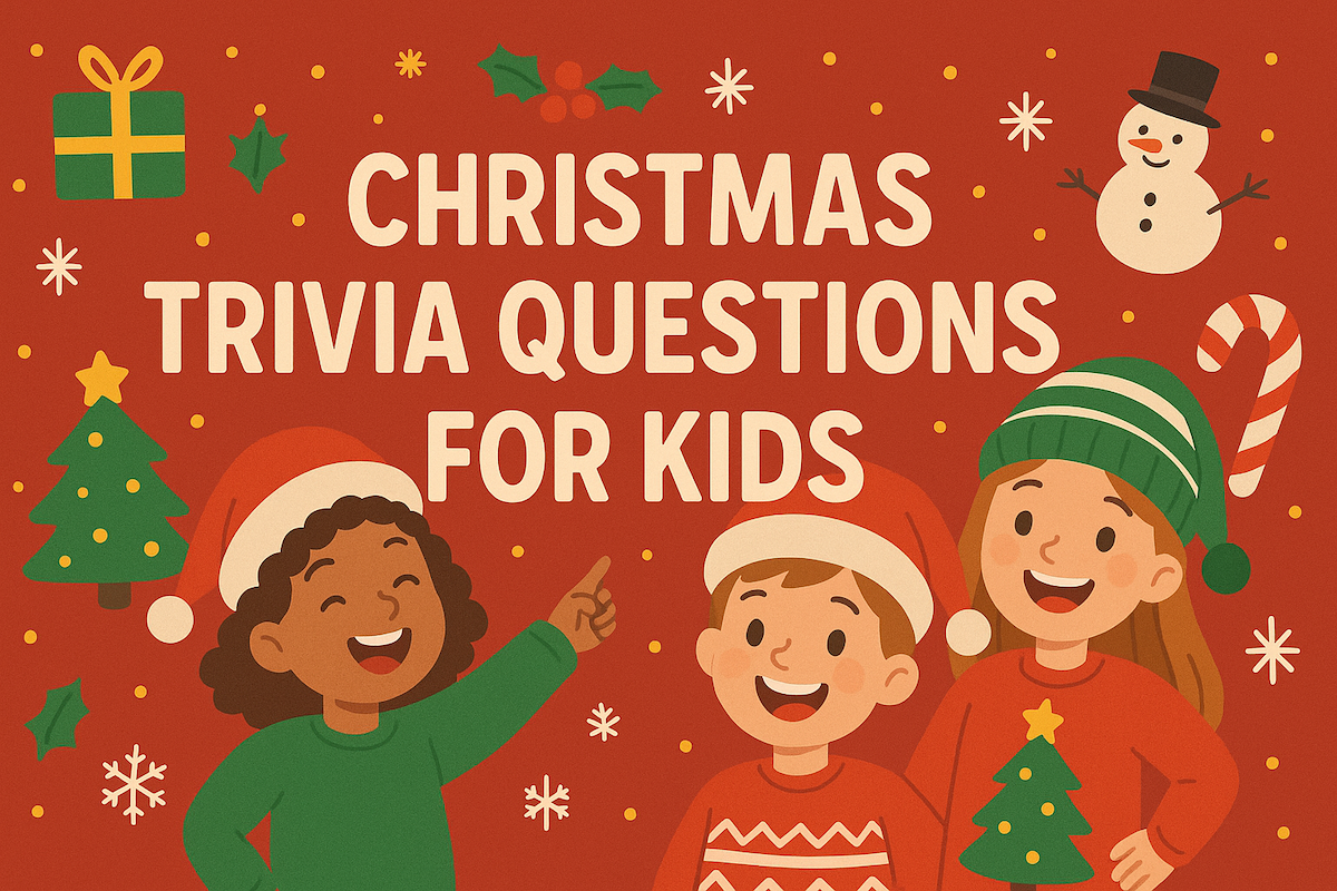 Free printable Christmas trivia questions for kids from ABCmouse.com. 