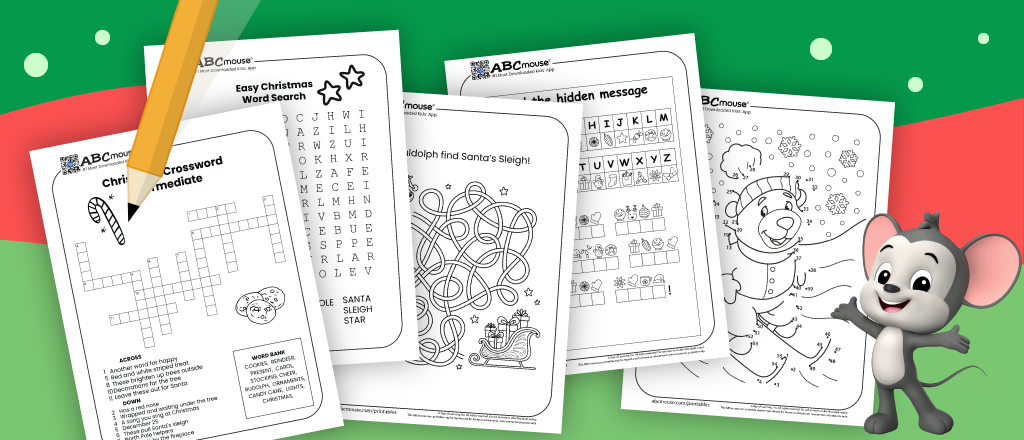Free printable puzzles and worksheets for kids from ABCmouse.com. 