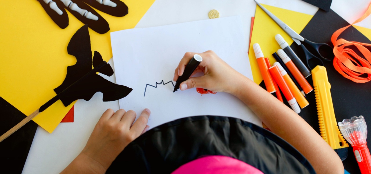 Fun Halloween games and activities for kids. 