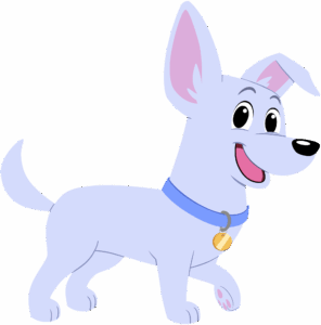 ABCmouse character Rascal the dog. 