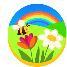 Cute Spring cartoon icon.