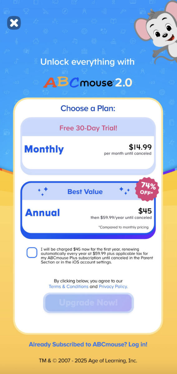 How to sign up for a free  ABCmouse account. 