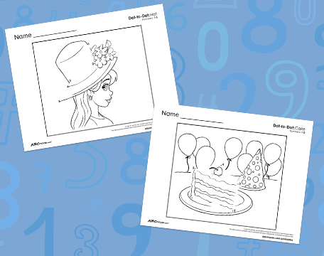 Free printable connect the dots worksheet for kids from ABCmouse.com.