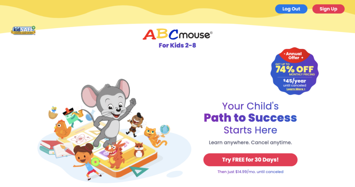 How to sign up for ABCmouse classic. 