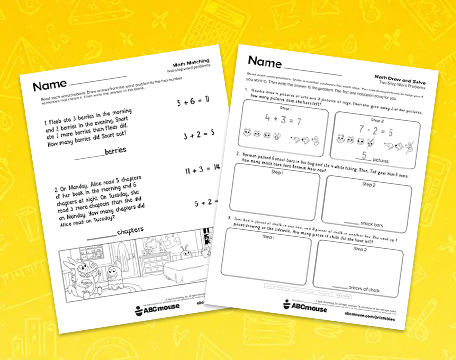 Free printable 2nd grade math word problems worksheets.