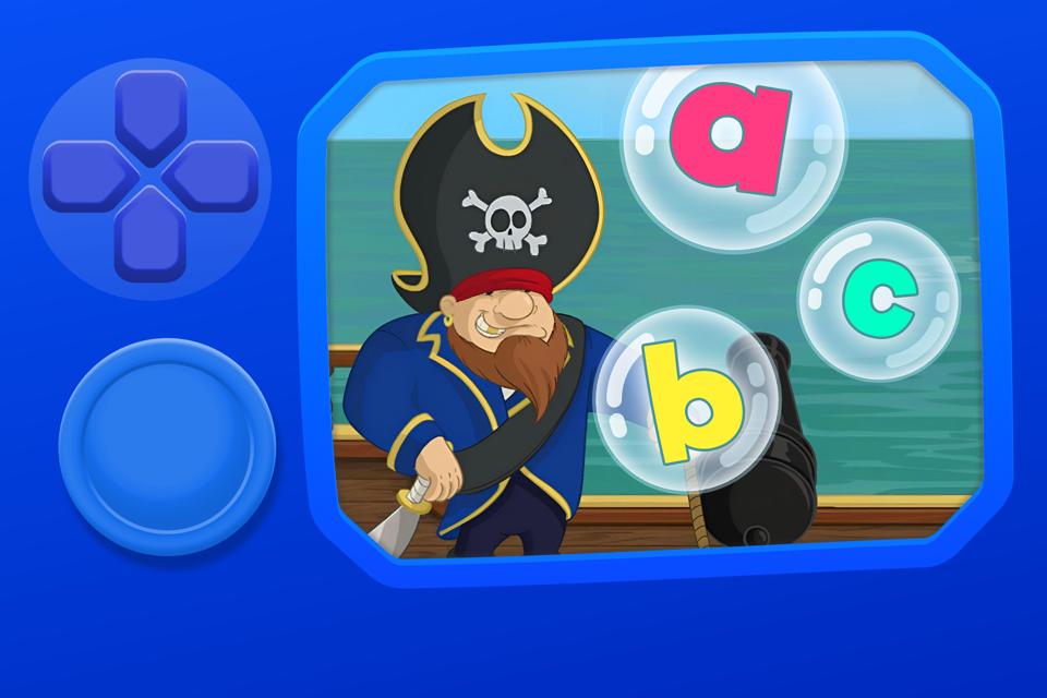 Pirate Alphabet Bubble Popper