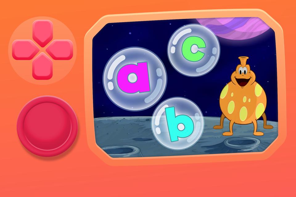 Alien Alphabet Bubble Blower