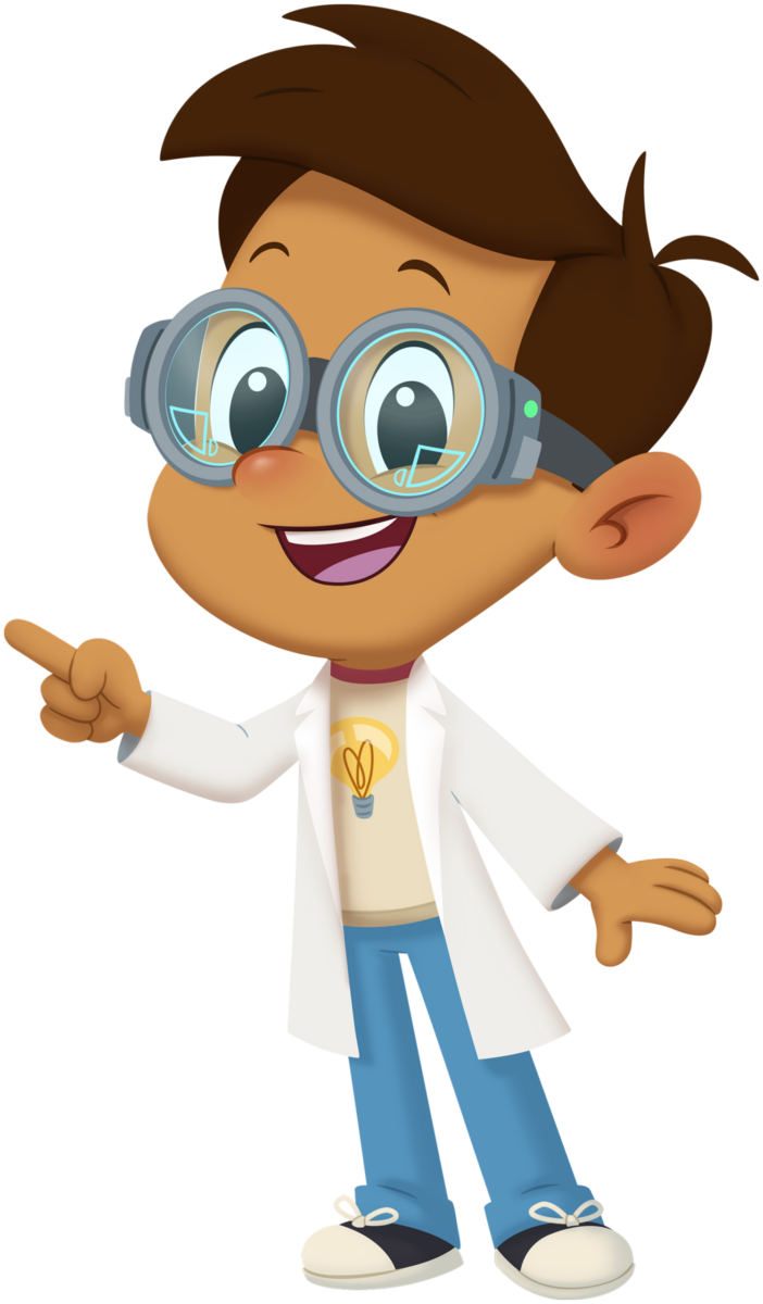 Ivan the scientist character from ABCmouse.