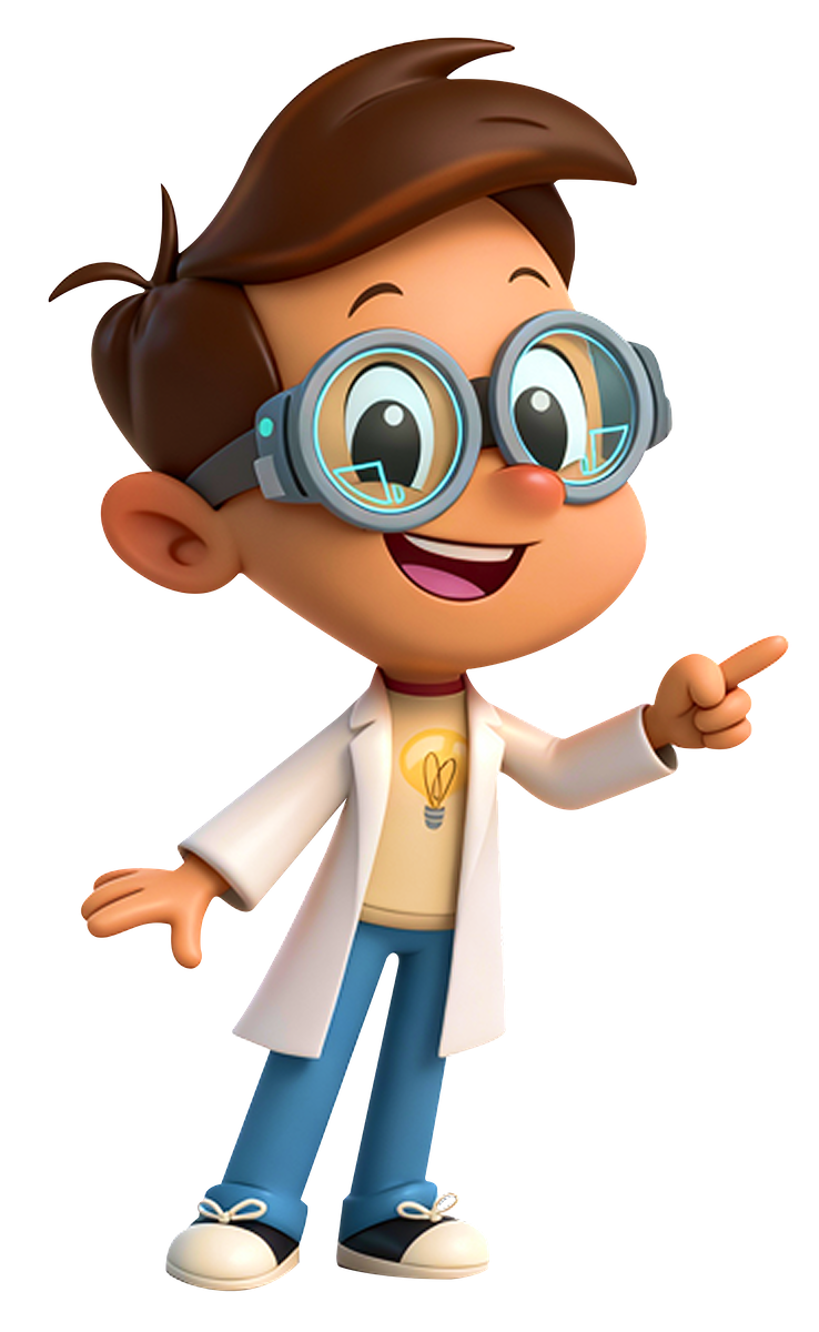 Ivan ABCmouse science character.