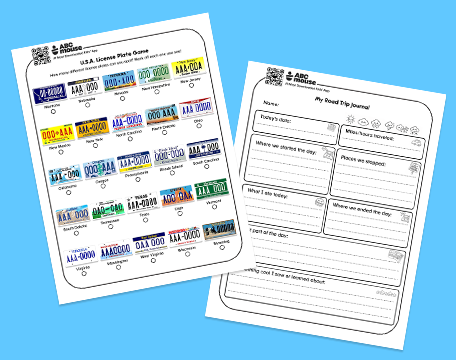 Free printable road trip games for kids from ABCmouse.com.