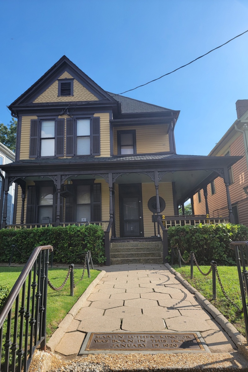 Dr. Martin Luther Kind Jr.'s birth home
