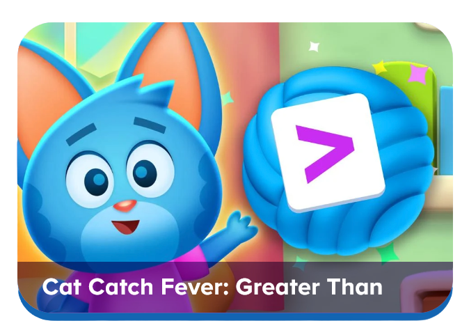 Fun cat catch fever greater than game for kids to play online from ABCmouse.com.