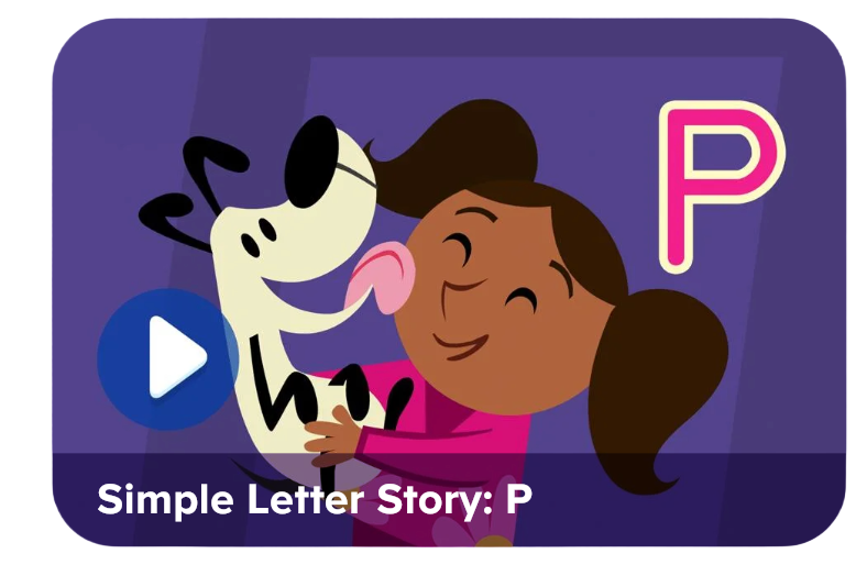 Silent letter P pre-k learning video thumbnail from ABCmouse.com.