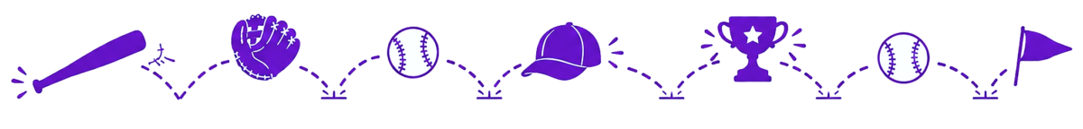 Decorative Baseball border