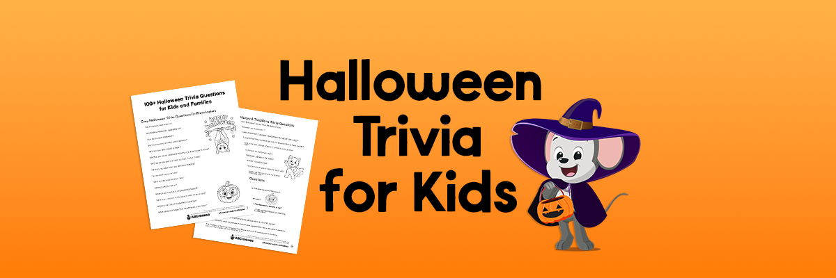 Free printable Halloween trivia questions for kids from ABCmouse.