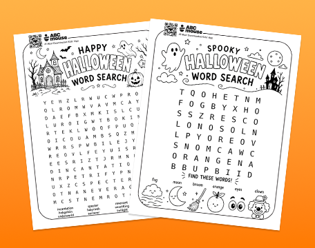 Free printable word search for kids from ABCmouse.com.