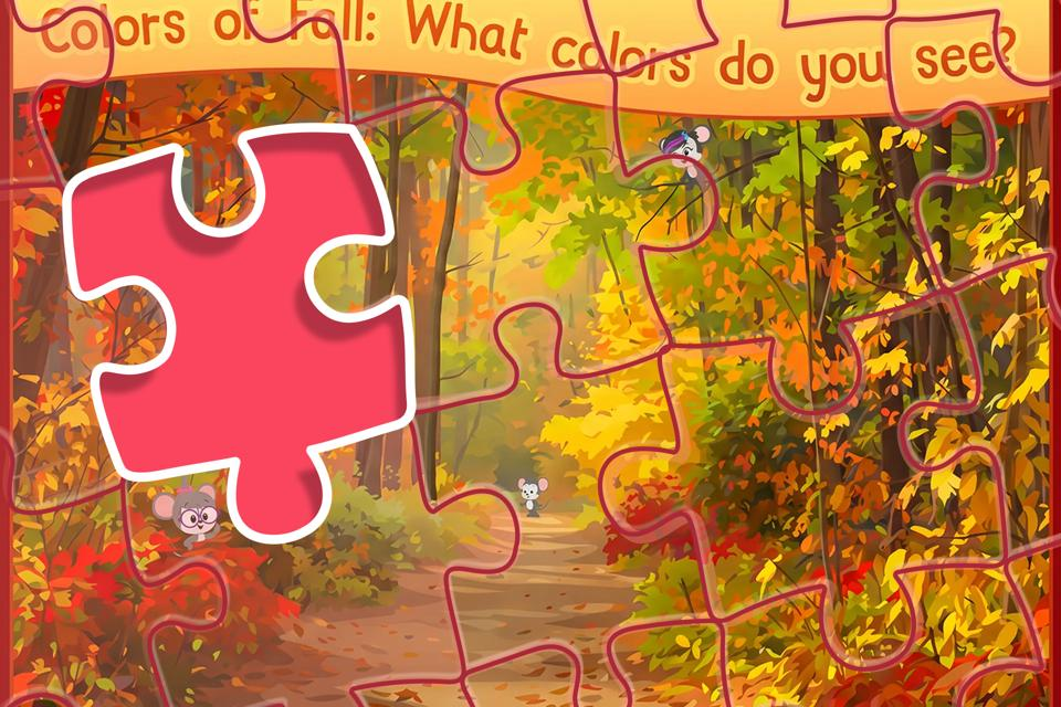 Colors of Fall Puzzle | ABCmouse